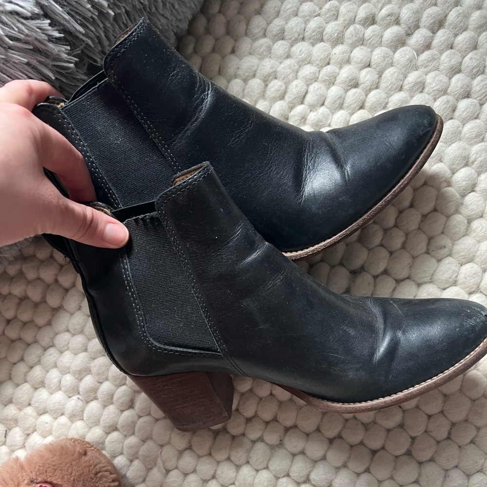 Madewell Black booties